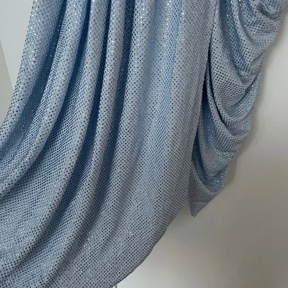 ❌SOLD❌ALEXANDRE VAUTHIER Draped Crystal Embellished Stretch Jersey Mini Dress - Picture 4 of 12